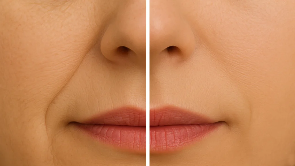 MG Beauty Clinic - Filler Nasogeniene Prima e Dopo