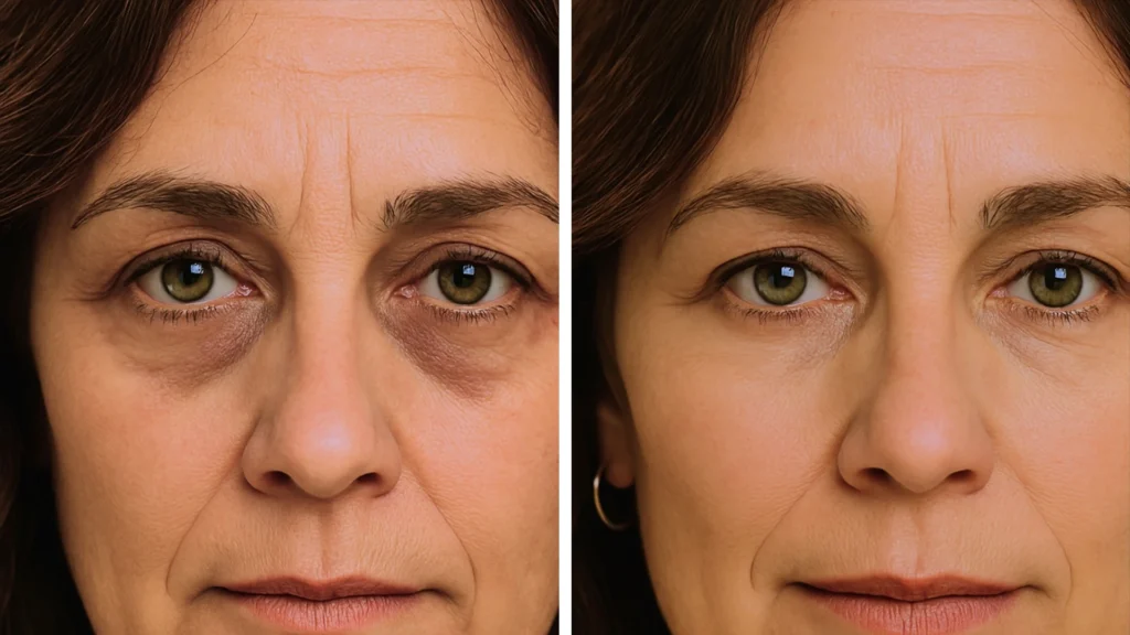 MG Beauty Clinic - Filler Occhi Prima e Dopo