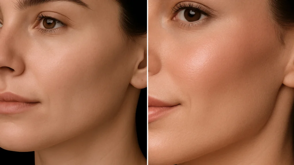 MG Beauty Clinic - Filler Zigomo Prima e Dopo