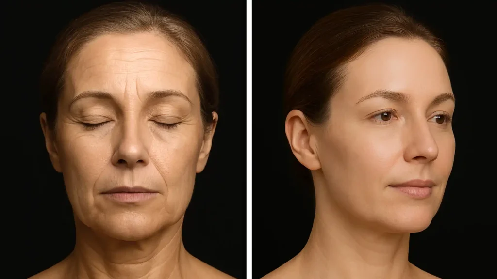 MG Beauty Clinic Foto Mesobotox Volto e Collo Prima e Dopo