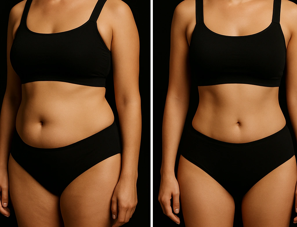 MG Beauty Clinic - Nuove Tecnologie Cavitazione Medica Estetica Prima e Dopo