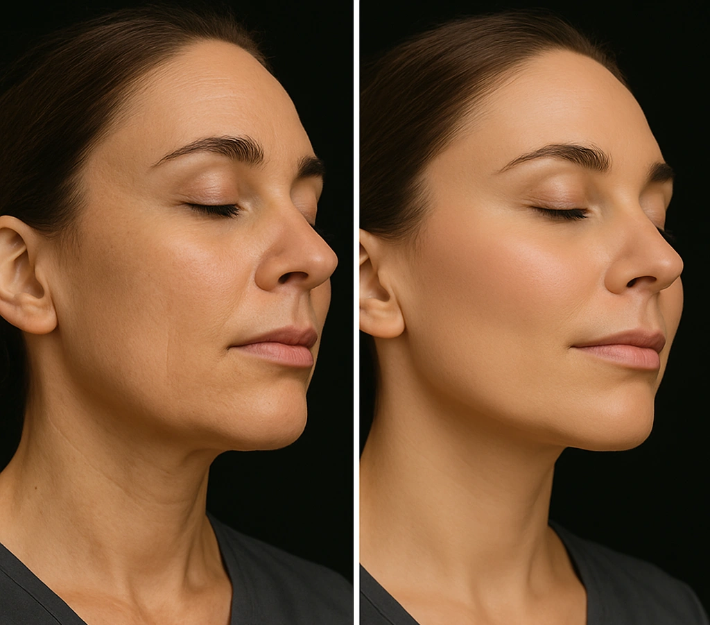 MG Beauty Clinic - Nuove Tecnologie Renaface Prima e dopo