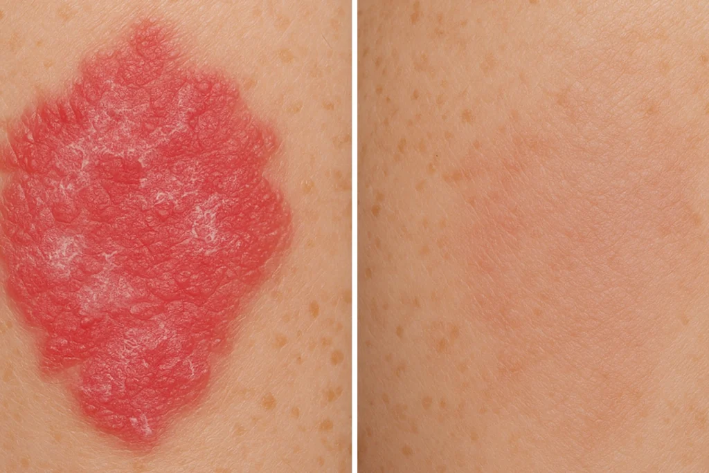 MG Beauty Clinic - Patologie Dermatite Atopica prima e dopo